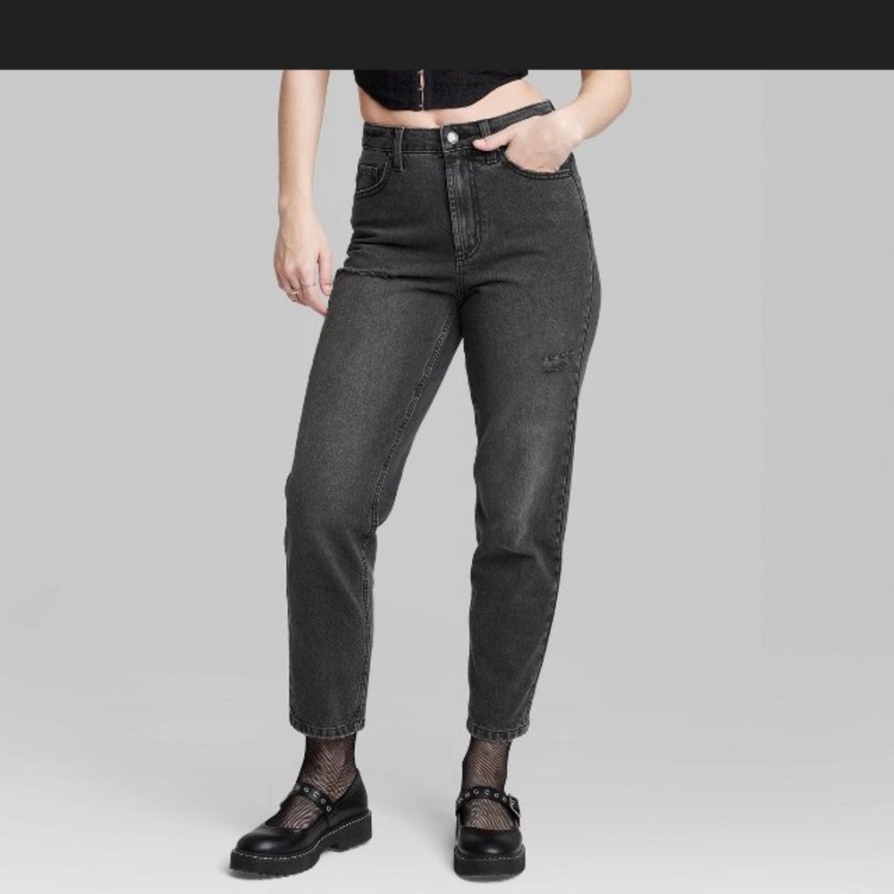 New Wild Fable High Rise Tapered Ankle Jean size 12